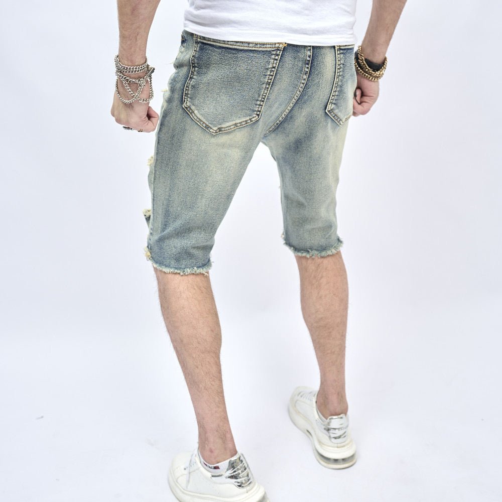RipRo - Jeans Shorts for Men - Sarman Fashion - Wholesale Clothing Fashion Brand for Men from Canada