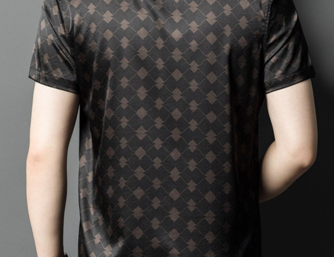Riziku - Short Sleeves Shirt for Men - Sarman Fashion - Wholesale Clothing Fashion Brand for Men from Canada