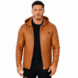 Robin 2 - Brown Jacket for Men - Sarman Fashion - Wholesale Clothing Fashion Brand for Men from Canada