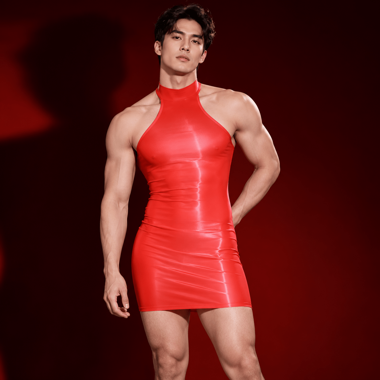 Roha 4 - Jumpsuit Leggings for Men - Sarman Fashion - Wholesale Clothing Fashion Brand for Men from Canada