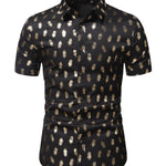 Rosechki - Short Sleeves Shirt for Men - Sarman Fashion - Wholesale Clothing Fashion Brand for Men from Canada
