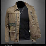 RTISJ - Long Sleeve Jeans Jacket for Men - Sarman Fashion - Wholesale Clothing Fashion Brand for Men from Canada