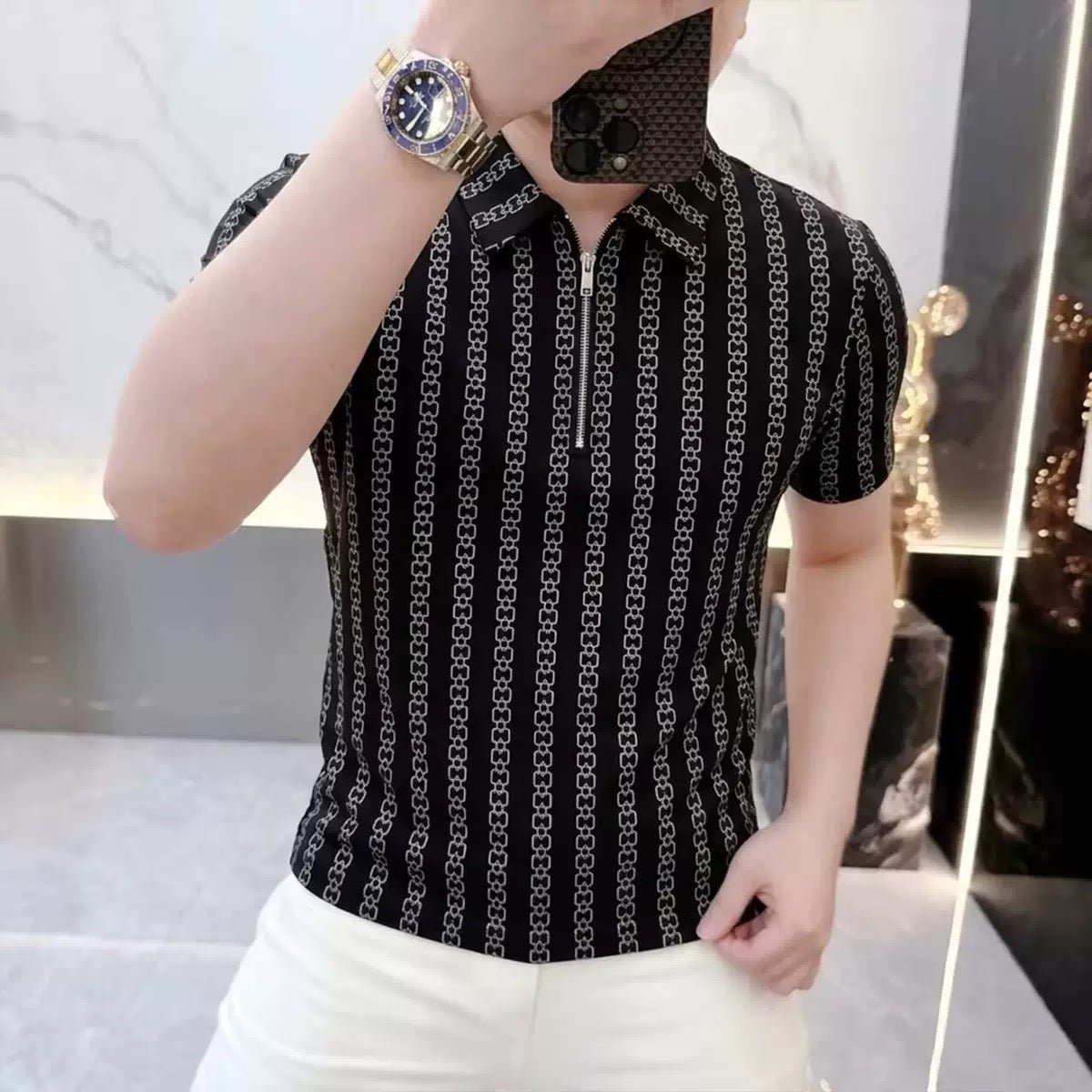 Ruby 13 - Polo Shirt for Men - Sarman Fashion - Wholesale Clothing Fashion Brand for Men from Canada