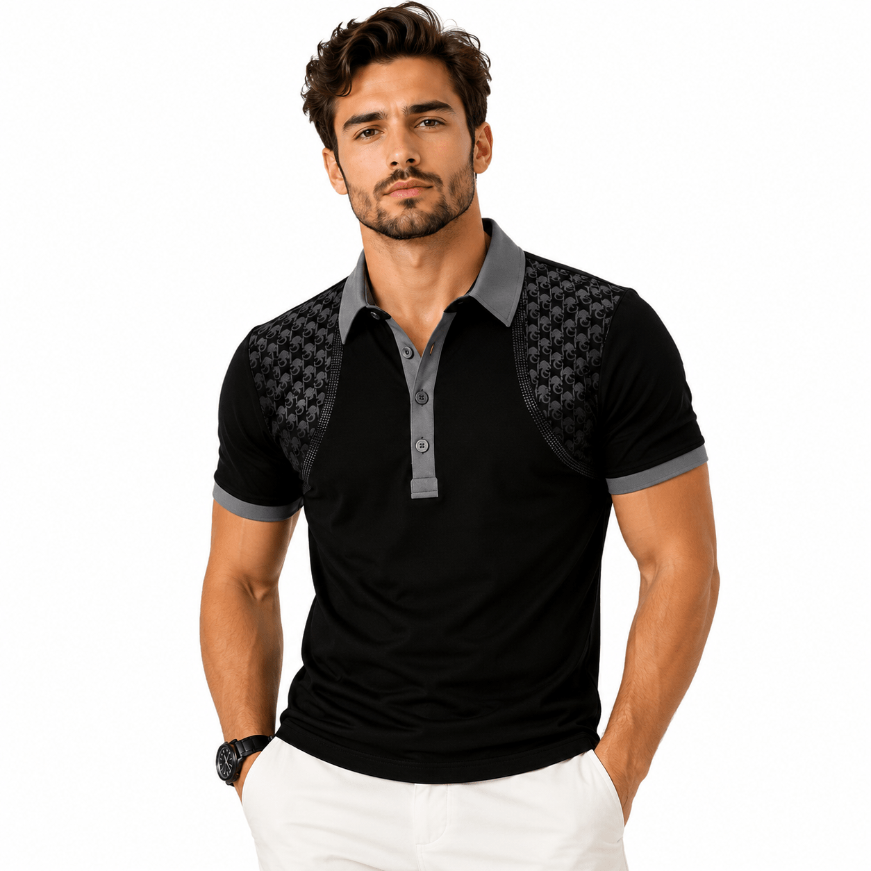 Ruby 3 - Polo Shirt for Men - Sarman Fashion - Wholesale Clothing Fashion Brand for Men from Canada