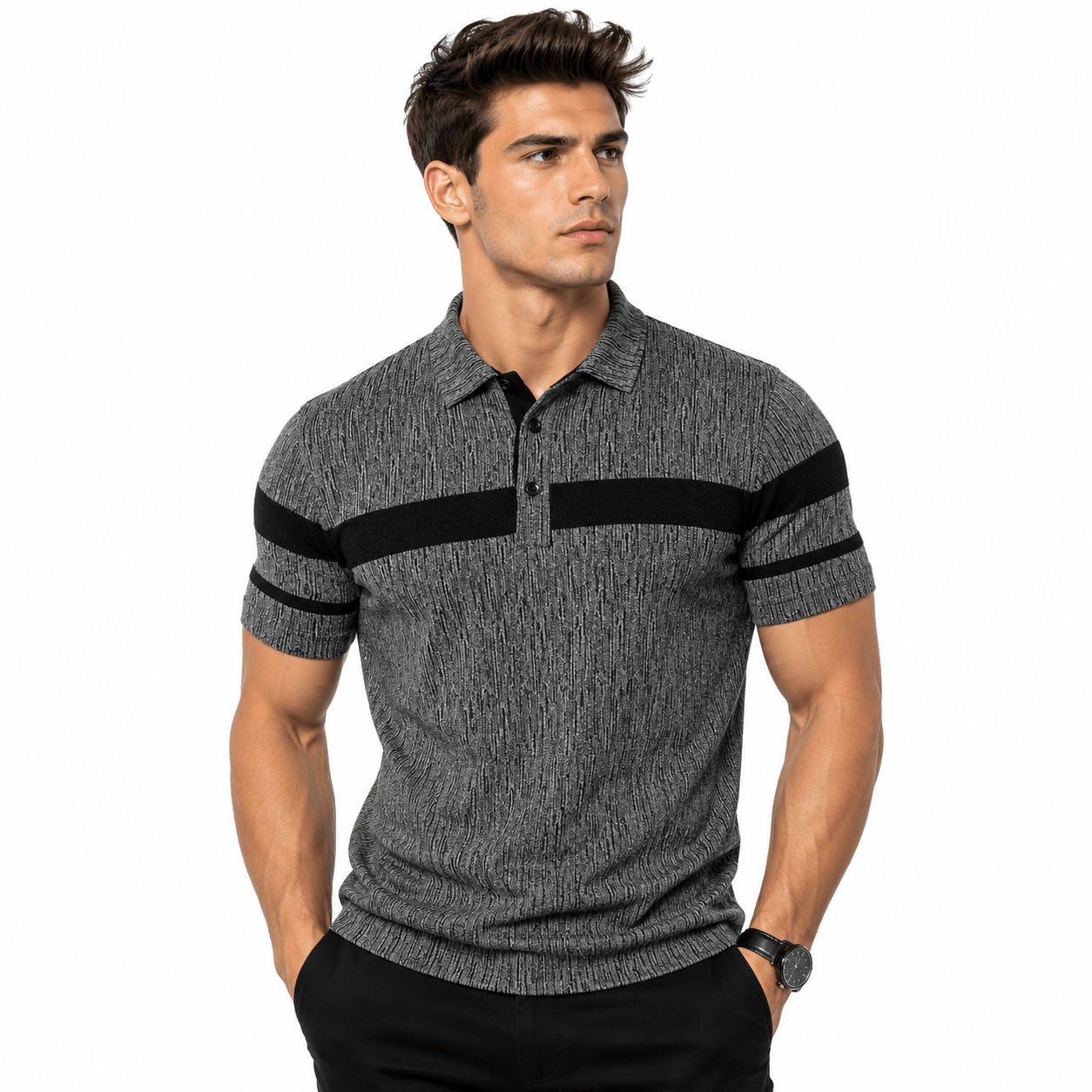 Ruby 9 - Polo Shirt for Men - Sarman Fashion - Wholesale Clothing Fashion Brand for Men from Canada