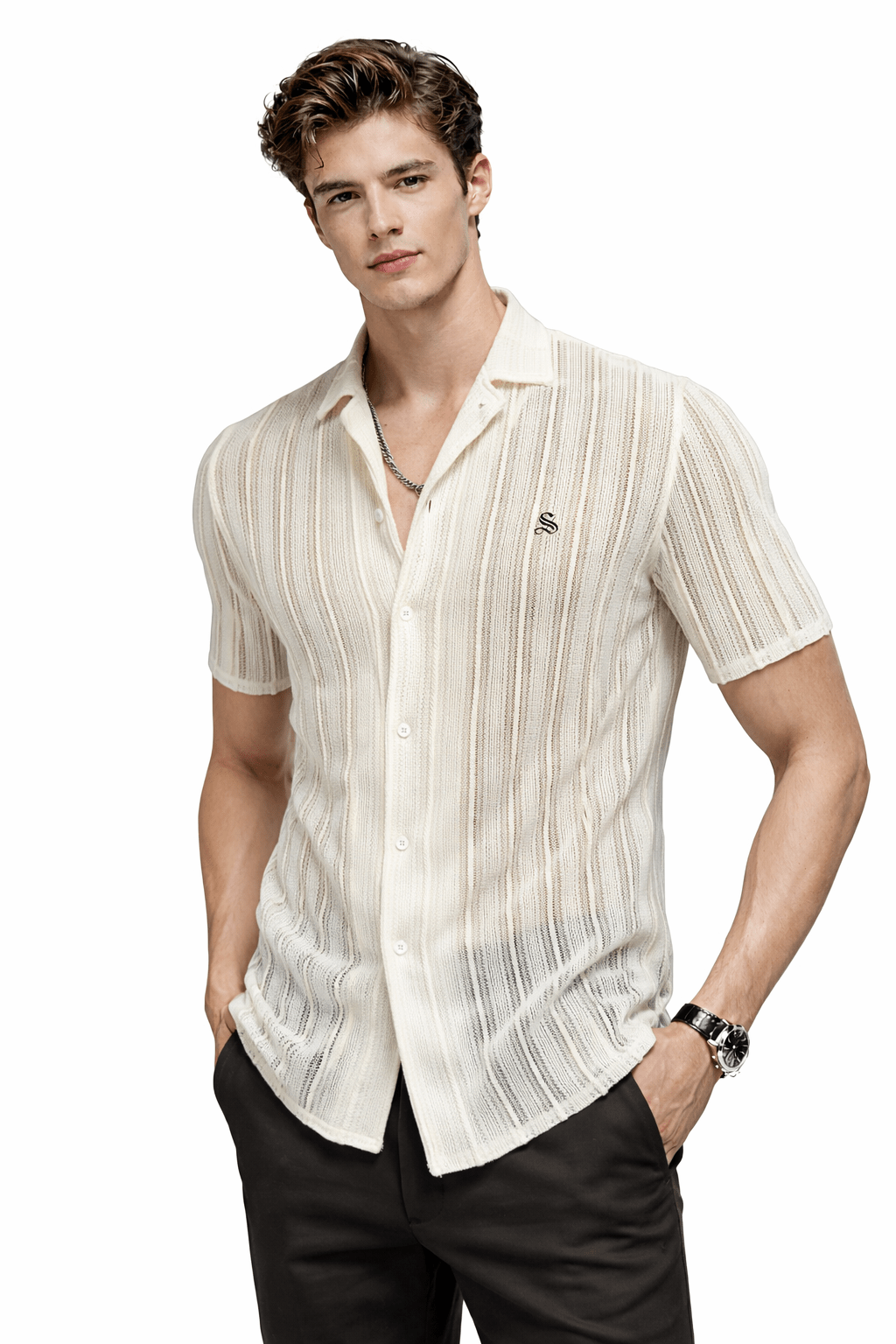Ruzuha - Shirt for Men - Sarman Fashion - Wholesale Clothing Fashion Brand for Men from Canada