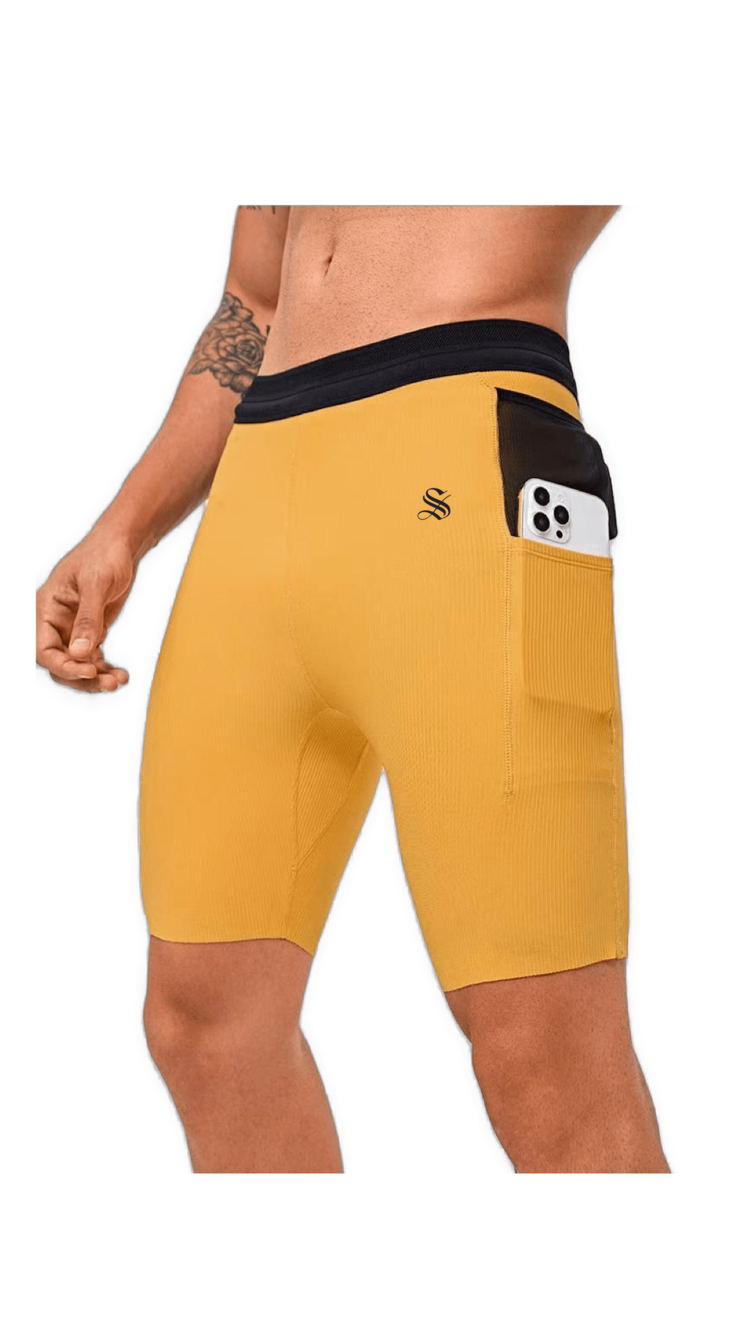 RXEX - Leggings Shorts for Men - Sarman Fashion - Wholesale Clothing Fashion Brand for Men from Canada