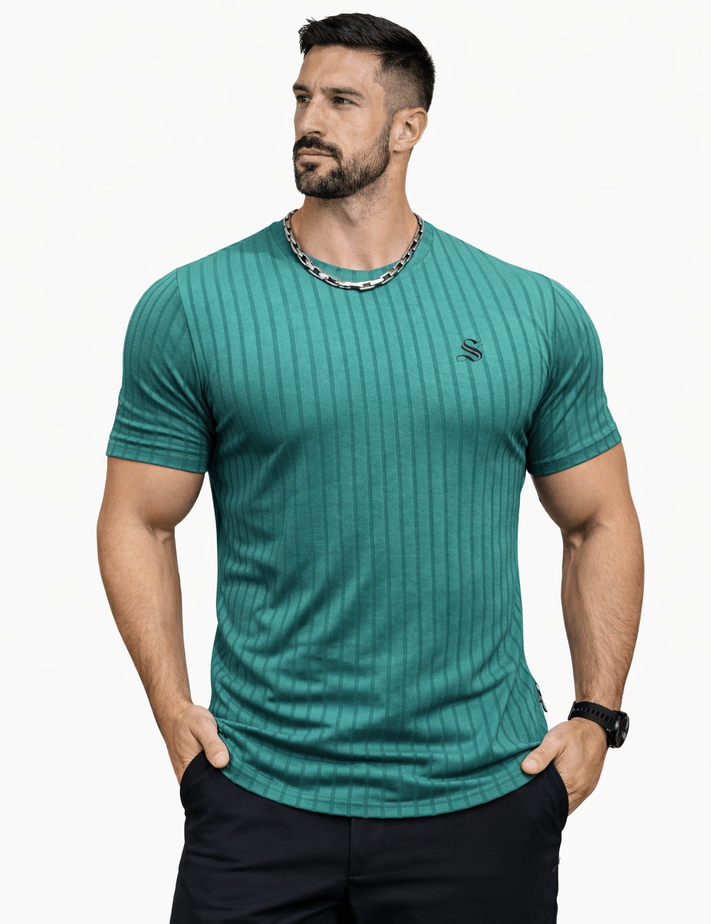 Ryzi 3 - T-Shirt for Men - Sarman Fashion - Wholesale Clothing Fashion Brand for Men from Canada