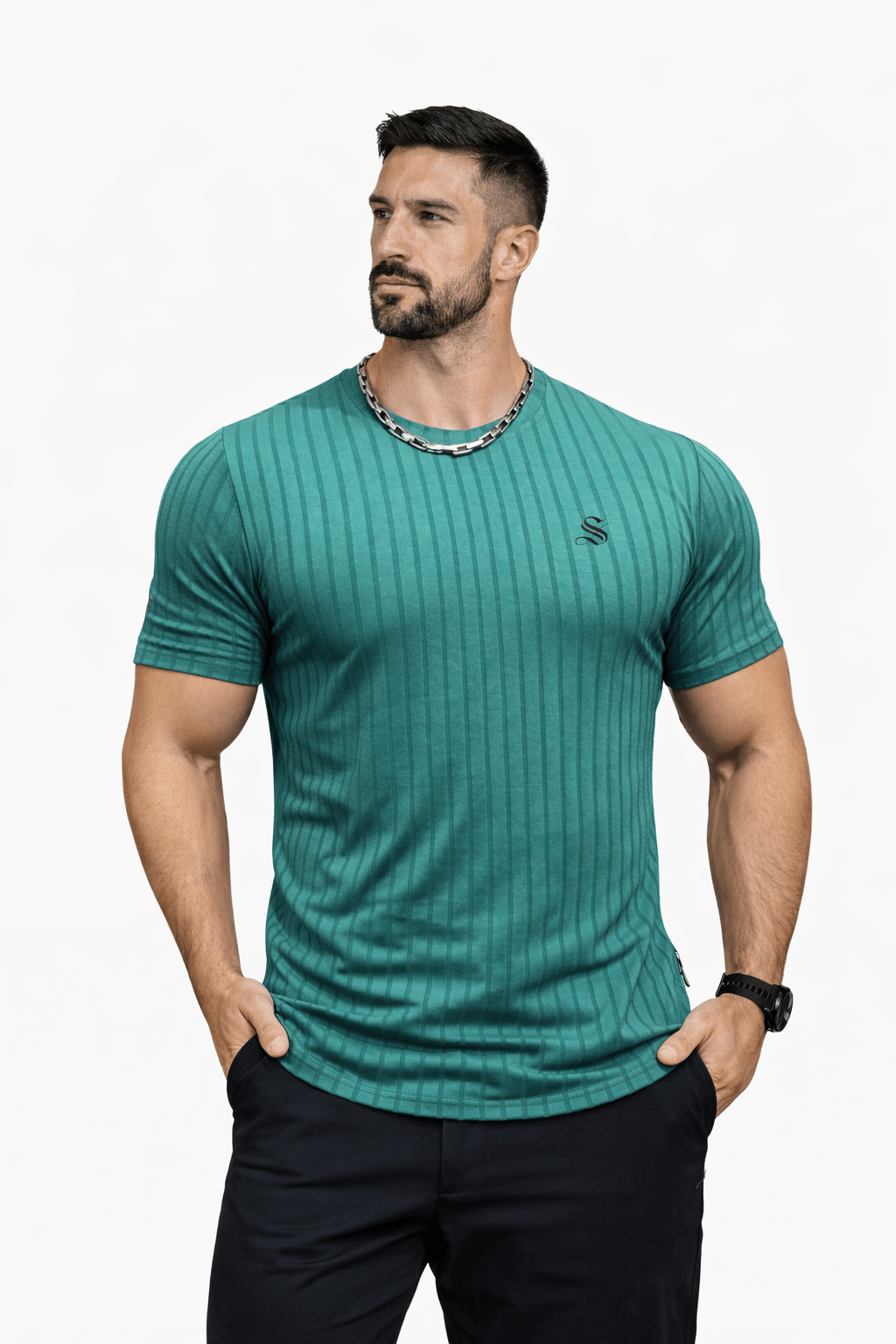 Ryzi 3 - T-Shirt for Men - Sarman Fashion - Wholesale Clothing Fashion Brand for Men from Canada