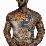 SaeRoz 10 - Velvet Long Sleeves Shirt for Men - Sarman Fashion - Wholesale Clothing Fashion Brand for Men from Canada