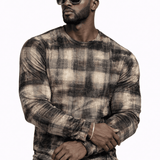 SaeRoz 12 - Velvet Long Sleeves Shirt for Men - Sarman Fashion - Wholesale Clothing Fashion Brand for Men from Canada