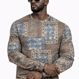 SaeRoz 15 - Velvet Long Sleeves Shirt for Men - Sarman Fashion - Wholesale Clothing Fashion Brand for Men from Canada