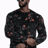 SaeRoz 17 - Velvet Long Sleeves Shirt for Men - Sarman Fashion - Wholesale Clothing Fashion Brand for Men from Canada