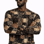 SaeRoz 18 - Velvet Long Sleeves Shirt for Men - Sarman Fashion - Wholesale Clothing Fashion Brand for Men from Canada