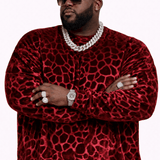 SaeRoz 20 - Velvet Long Sleeves Shirt for Men - Sarman Fashion - Wholesale Clothing Fashion Brand for Men from Canada