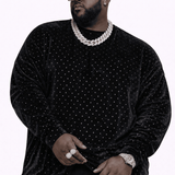 SaeRoz 22 - Velvet Long Sleeves Shirt for Men - Sarman Fashion - Wholesale Clothing Fashion Brand for Men from Canada