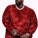 SaeRoz 23 - Velvet Long Sleeves Shirt for Men - Sarman Fashion - Wholesale Clothing Fashion Brand for Men from Canada