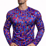 SaeRoz 31 - Velvet Long Sleeves Shirt for Men - Sarman Fashion - Wholesale Clothing Fashion Brand for Men from Canada