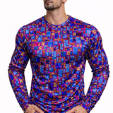 SaeRoz 31 - Velvet Long Sleeves Shirt for Men - Sarman Fashion - Wholesale Clothing Fashion Brand for Men from Canada