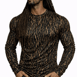 SaeRoz 34 - Velvet Long Sleeves Shirt for Men - Sarman Fashion - Wholesale Clothing Fashion Brand for Men from Canada