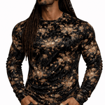 SaeRoz 36 - Velvet Long Sleeves Shirt for Men - Sarman Fashion - Wholesale Clothing Fashion Brand for Men from Canada