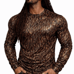 SaeRoz 37 - Velvet Long Sleeves Shirt for Men - Sarman Fashion - Wholesale Clothing Fashion Brand for Men from Canada