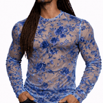 SaeRoz 42 - Velvet Long Sleeves Shirt for Men - Sarman Fashion - Wholesale Clothing Fashion Brand for Men from Canada