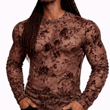 SaeRoz 43 - Velvet Long Sleeves Shirt for Men - Sarman Fashion - Wholesale Clothing Fashion Brand for Men from Canada