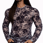 SaeRoz 45 - Velvet Long Sleeves Shirt for Men - Sarman Fashion - Wholesale Clothing Fashion Brand for Men from Canada