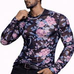 SaeRoz 48 - Velvet Long Sleeves Shirt for Men - Sarman Fashion - Wholesale Clothing Fashion Brand for Men from Canada