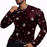 SaeRoz 51 - Velvet Long Sleeves Shirt for Men - Sarman Fashion - Wholesale Clothing Fashion Brand for Men from Canada