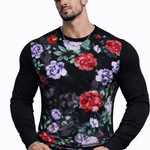 SaeRoz 53 - Velvet Long Sleeves Shirt for Men - Sarman Fashion - Wholesale Clothing Fashion Brand for Men from Canada