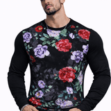 SaeRoz 53 - Velvet Long Sleeves Shirt for Men - Sarman Fashion - Wholesale Clothing Fashion Brand for Men from Canada