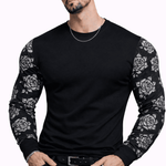 SaeRoz 57 - Velvet Long Sleeves Shirt for Men - Sarman Fashion - Wholesale Clothing Fashion Brand for Men from Canada