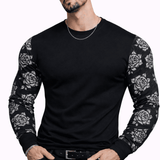SaeRoz 57 - Velvet Long Sleeves Shirt for Men - Sarman Fashion - Wholesale Clothing Fashion Brand for Men from Canada