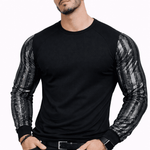 SaeRoz 59 - Velvet Long Sleeves Shirt for Men - Sarman Fashion - Wholesale Clothing Fashion Brand for Men from Canada