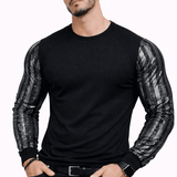 SaeRoz 59 - Velvet Long Sleeves Shirt for Men - Sarman Fashion - Wholesale Clothing Fashion Brand for Men from Canada