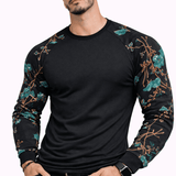 SaeRoz 68 - Velvet Long Sleeves Shirt for Men - Sarman Fashion - Wholesale Clothing Fashion Brand for Men from Canada