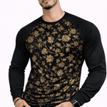 SaeRoz 69 - Velvet Long Sleeves Shirt for Men - Sarman Fashion - Wholesale Clothing Fashion Brand for Men from Canada