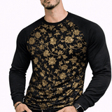 SaeRoz 69 - Velvet Long Sleeves Shirt for Men - Sarman Fashion - Wholesale Clothing Fashion Brand for Men from Canada