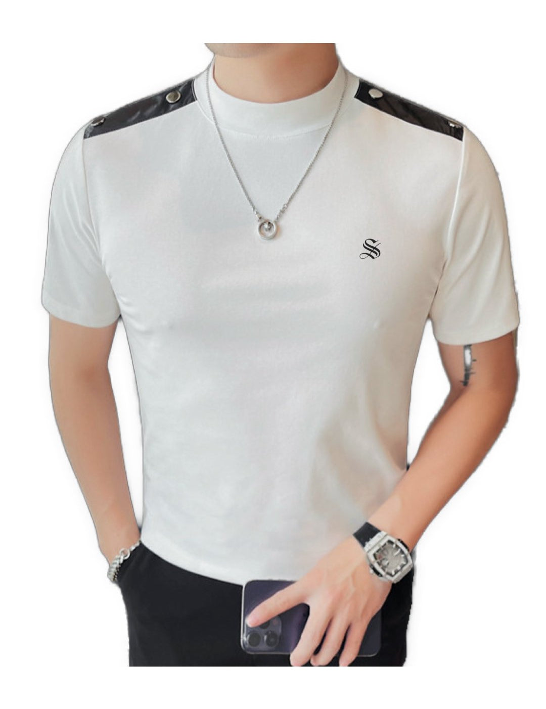 Safe 3 - Men’s t-shirt - Sarman Fashion - Wholesale Clothing Fashion Brand for Men from Canada