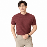 SAN - High Neck T-shirt for Men - Sarman Fashion - Wholesale Clothing Fashion Brand for Men from Canada