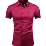 Sana - Short Sleeves Shirt for Men - Sarman Fashion - Wholesale Clothing Fashion Brand for Men from Canada