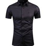 Sana - Short Sleeves Shirt for Men - Sarman Fashion - Wholesale Clothing Fashion Brand for Men from Canada