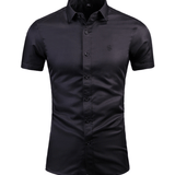 Sana - Short Sleeves Shirt for Men - Sarman Fashion - Wholesale Clothing Fashion Brand for Men from Canada