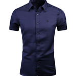 Sana - Short Sleeves Shirt for Men - Sarman Fashion - Wholesale Clothing Fashion Brand for Men from Canada