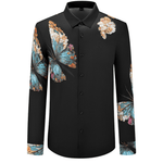 Sarmoza 2 - Black Shirt for Men - Sarman Fashion - Wholesale Clothing Fashion Brand for Men from Canada