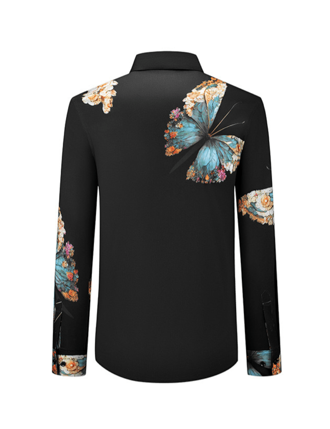 Sarmoza 2 - Black Shirt for Men - Sarman Fashion - Wholesale Clothing Fashion Brand for Men from Canada