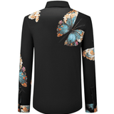 Sarmoza 2 - Black Shirt for Men - Sarman Fashion - Wholesale Clothing Fashion Brand for Men from Canada