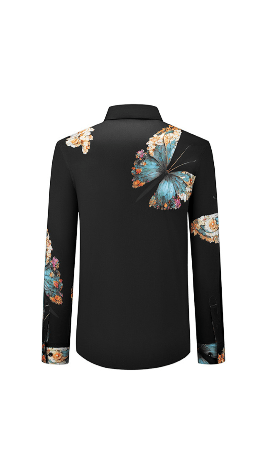 Sarmoza 2 - Black Shirt for Men - Sarman Fashion - Wholesale Clothing Fashion Brand for Men from Canada